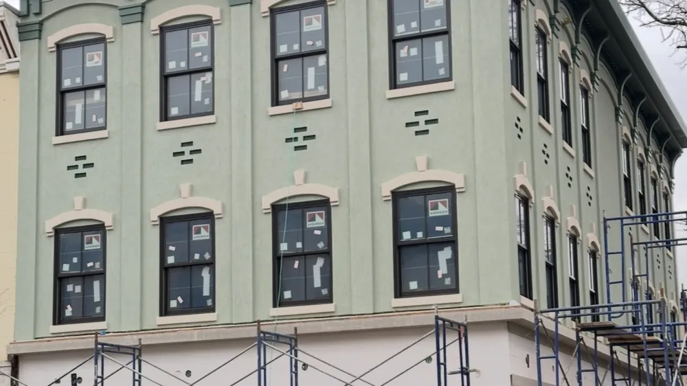 Facade victorian corner, facade renovation in New York